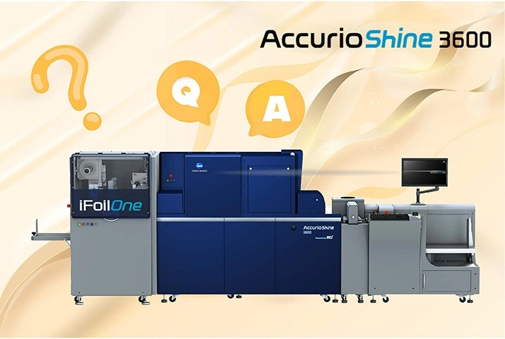 FAQ解析｜ 數位燙金上光機－AccurioShine3600