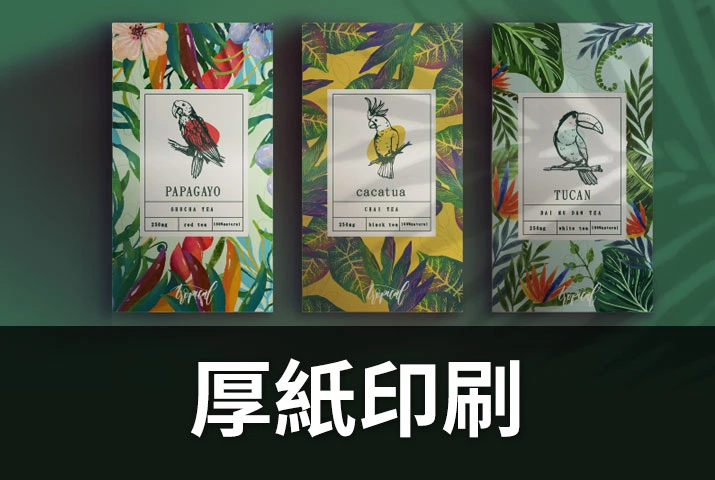 厚紙印刷｜客製化彩盒印刷，多樣化紙盒印刷讓包裝設計成為商品最佳代言人