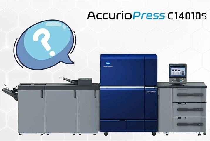 FAQ解析｜白色碳粉生產型數位印刷機推薦AccurioPress C14010S