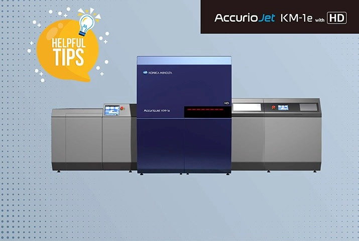 UV數位噴墨印刷FAQ｜AccurioJet KM-1eHD