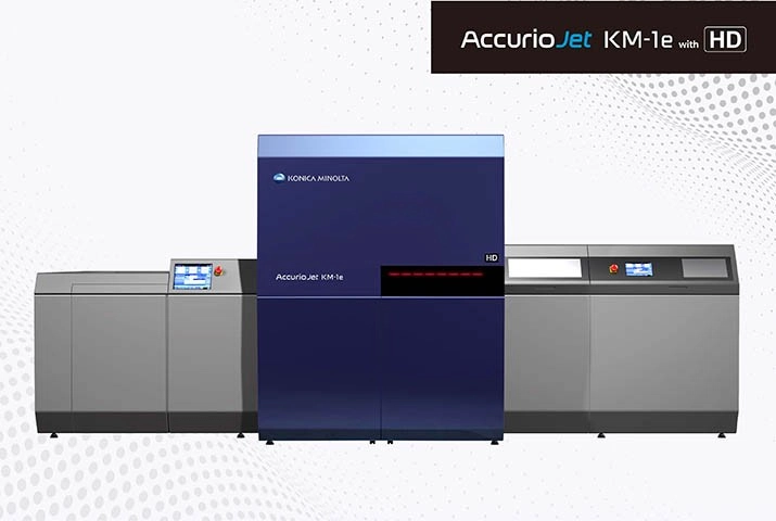 UV數位噴墨印刷應用｜AccurioJet KM-1eHD