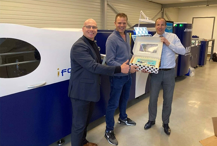 顧客實例｜荷蘭公司Bonbox導入數位燙金設備MGI JetVarnish EVO