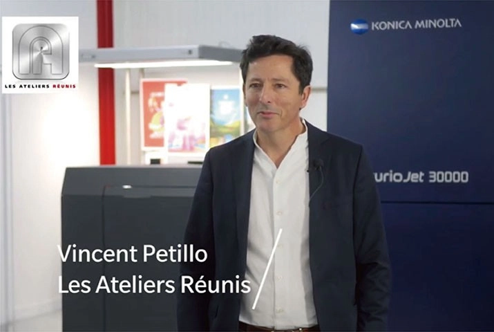 【顧客實例】法國 Les Ateliers Réunis 導入 AccurioJet 30000 加速數位轉型