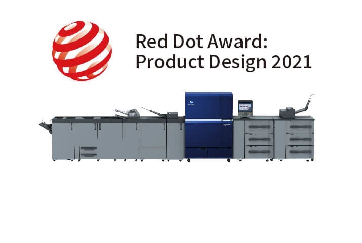 Konica Minolta AccurioPress C14000/C12000榮獲2021德國紅點獎