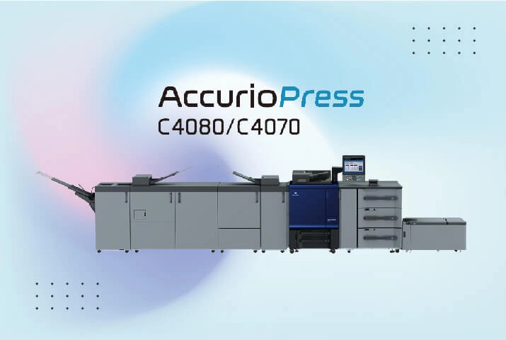 Konica Minolta推出Accurio品牌全新彩色數位印刷機AccurioPress C4080/C4070