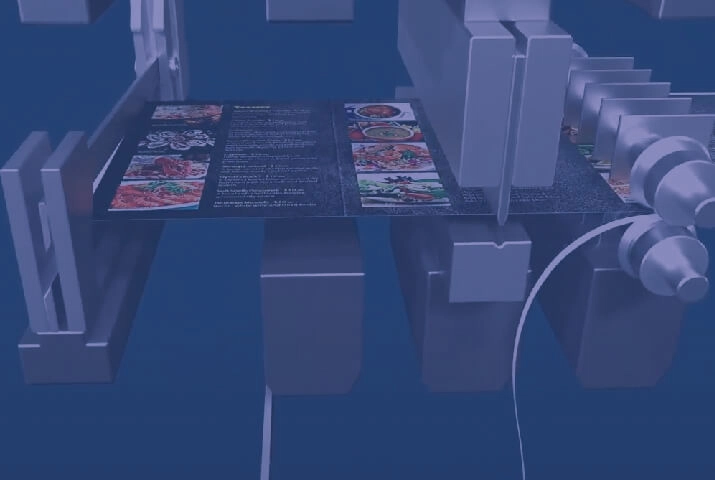 在線處理TU-510四面裁切單元改變新的印刷工作方式